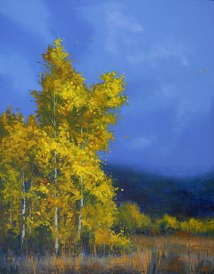 Aspens in Fall